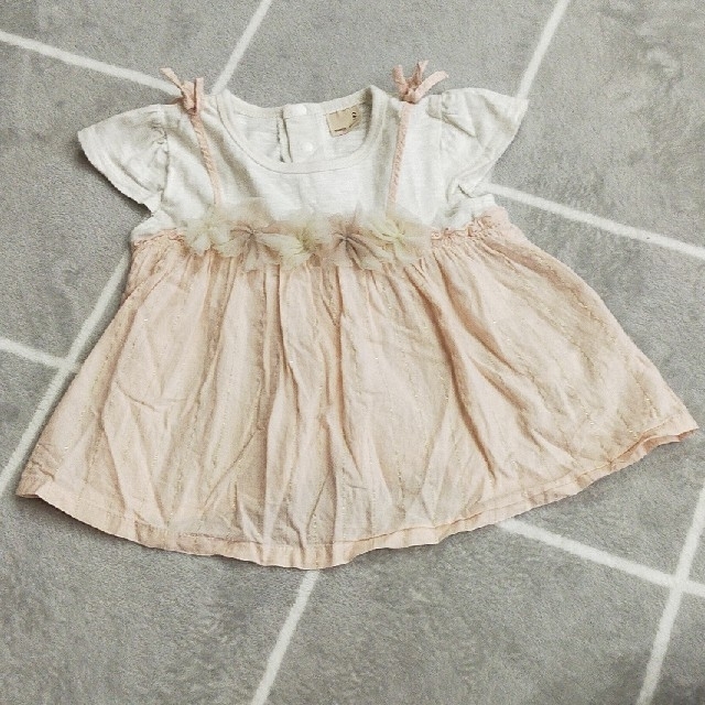 petit main(プティマイン)のpetit main トップス 90cm キッズ/ベビー/マタニティのキッズ服女の子用(90cm~)(Tシャツ/カットソー)の商品写真