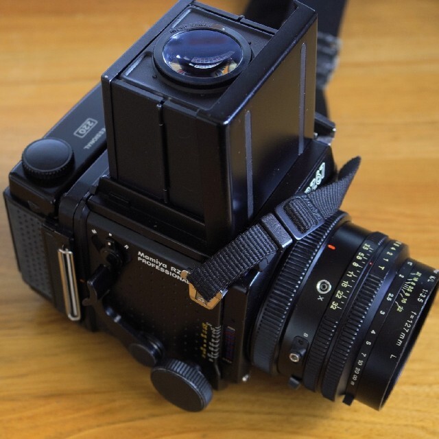 USTMamiya(マミヤ)のマミヤ Mamiya RZ67 +  Mamiya KL 127mm F3.5L スマホ/家電/カメラのカメラ(フィルムカメラ)の商品写真
