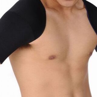 両肩サポーター 肩サポーター 肩の保護 痛み 四十肩 五十肩 保温にも サイズM(その他)