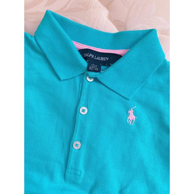 POLO RALPH LAUREN(ポロラルフローレン)のラルフローレン 80cm 女の子 キッズ/ベビー/マタニティのベビー服(~85cm)(ワンピース)の商品写真