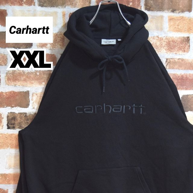 carhartt】 カーハートWIP 刺繍ロゴ入り パーカー デカロゴ 希少 ...