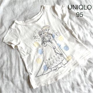 ユニクロ(UNIQLO)のTシャツ アナと雪の女王 95 UNIQLO(Tシャツ/カットソー)