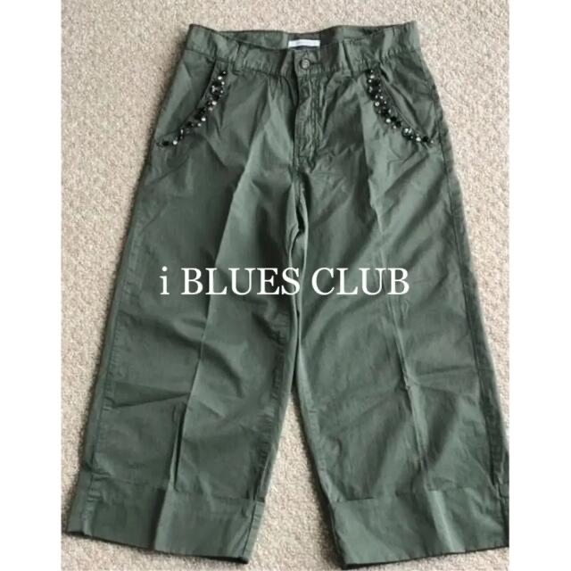 MaxMaraグループ 《i BLUES CLUB》イブルース パンツ ビジュー