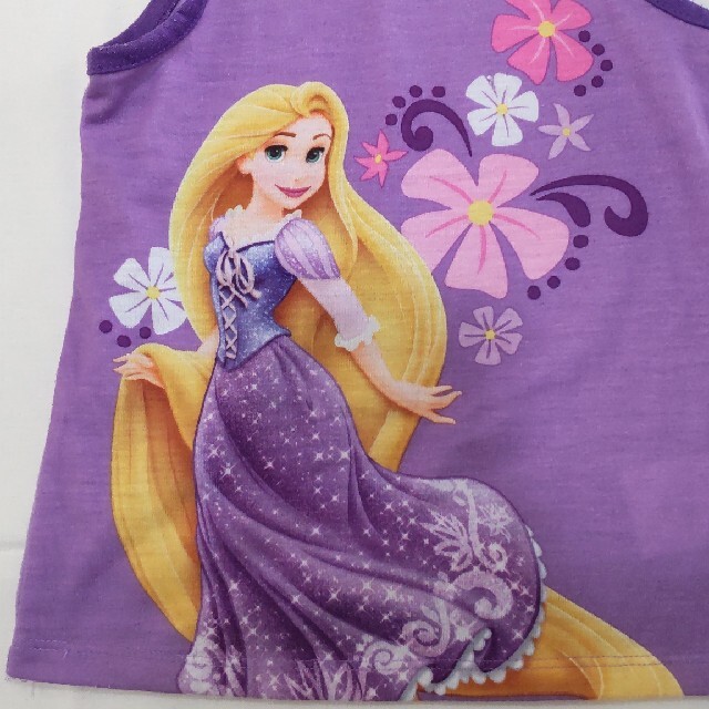 Disney(ディズニー)のラップンツェル　タンクトップ＆パンツ キッズ/ベビー/マタニティのキッズ服女の子用(90cm~)(パジャマ)の商品写真