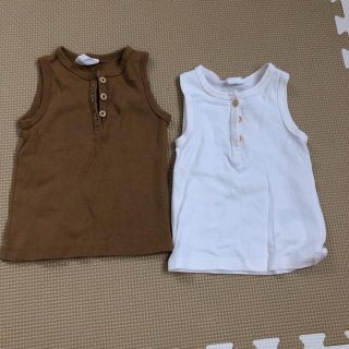 エイチアンドエイチ(H&H)のH&M タンクトップ　トップス　70(タンクトップ/キャミソール)