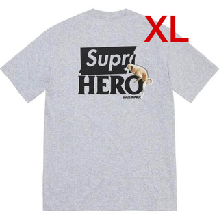 シュプリーム(Supreme)のSupreme / ANTIHERO Dog Tee Grey(Tシャツ/カットソー(半袖/袖なし))