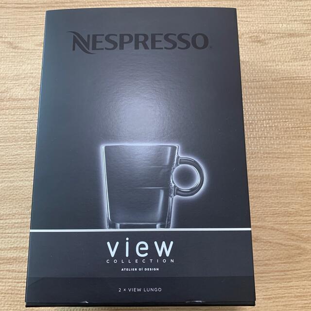 Nestle(ネスレ)のNESPRESSO2view cappuccino  cups ＆raucers インテリア/住まい/日用品のキッチン/食器(グラス/カップ)の商品写真