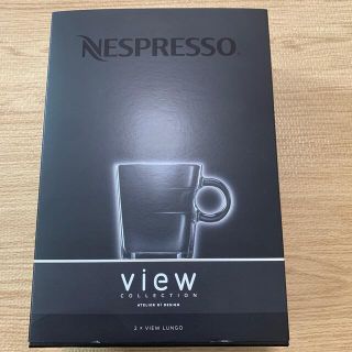 ネスレ(Nestle)のNESPRESSO2view cappuccino  cups ＆raucers(グラス/カップ)