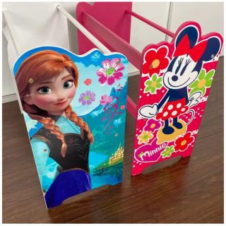 ディズニー(Disney)のおもちゃ　収納　アナと雪の女王　ミニー　デイジー　アナ雪　ラック棚　disney(収納/チェスト)