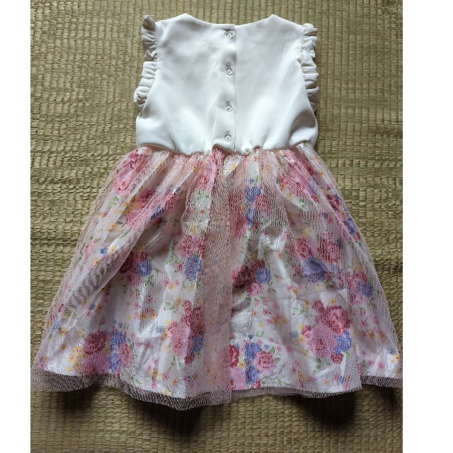 (美品)110センチ　ワンピース キッズ/ベビー/マタニティのキッズ服女の子用(90cm~)(ワンピース)の商品写真