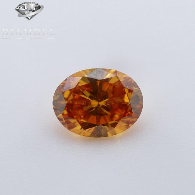 オリンジダイヤモンドルース/ F.D.Y.ORANGE/ 0.131 ct.