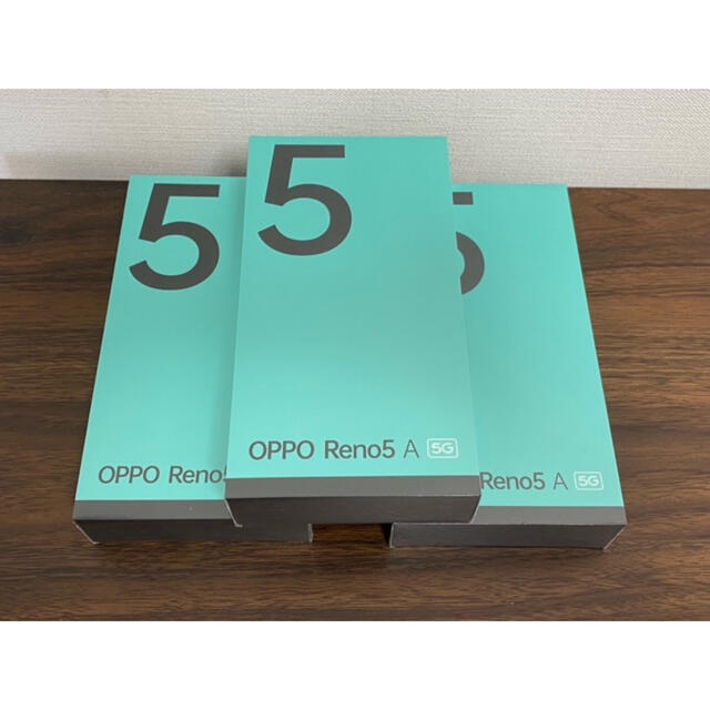 人気が高い OPPO Reno 5 A (eSIM対応版)（A103OP) アイスブルー