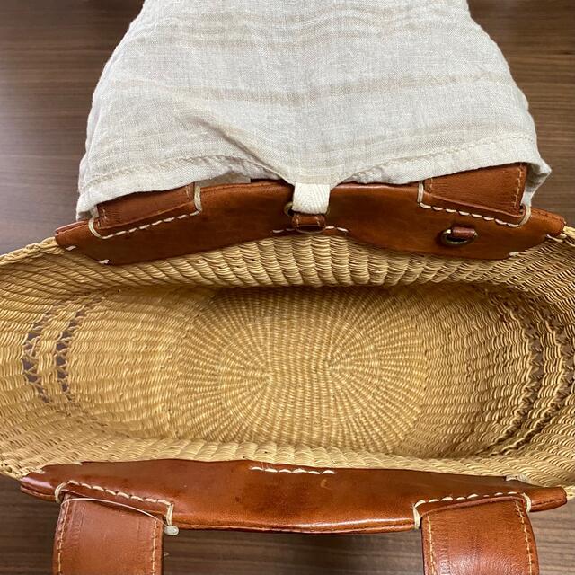 genten】新品タグ付き希少! カゴバッグ生産終了 パニエ 定価¥37000