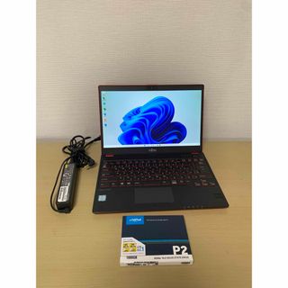 フジツウ(富士通)の最軽量 FUJITSU LIFEBOOK UH75/B3 i7 20G 1TB(ノートPC)