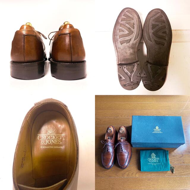 最新作安い Crockett&Jones - 910.CROCKETT&JONES MORETON Uチップ 6.5