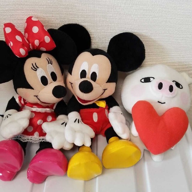 Disney(ディズニー)のぬいぐるみセット エンタメ/ホビーのおもちゃ/ぬいぐるみ(ぬいぐるみ)の商品写真