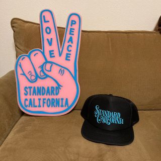 スタンダードカリフォルニア(STANDARD CALIFORNIA)のSTANDARD CALIFORIA ひでちん様専用　ピースサインのみ(キャップ)