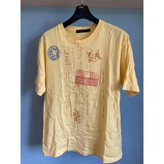 メンズビギ(MEN'S BIGI)のmen's bigi メンズビギナ　Tシャツ　半袖　黄　サイズM(Tシャツ/カットソー(半袖/袖なし))