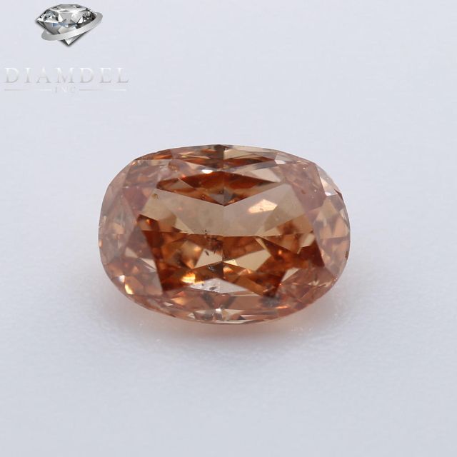 オリンジダイヤモンドルース/ F. D.B.ORANGE/ 0.397 ct.SI2蛍光性