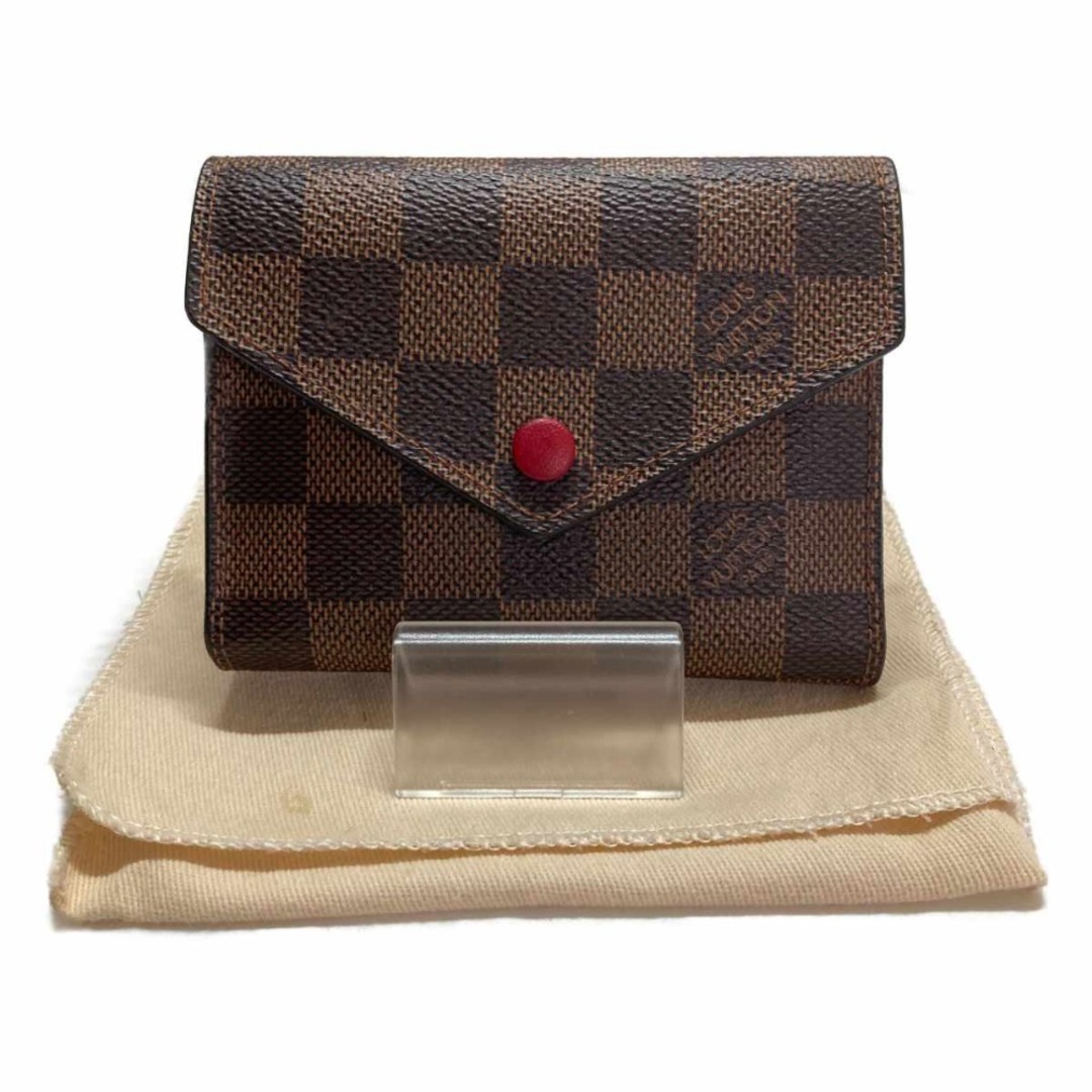 LOUIS VUITTON(ルイヴィトン)の□□ルイヴィトン ポルトフォイユ ヴィクトリーヌ N41938 ハンドメイドのファッション小物(財布)の商品写真