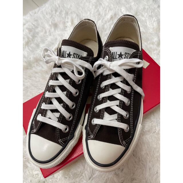 CANVAS ALL STAR J OX コンバース オールスター ブラウン
