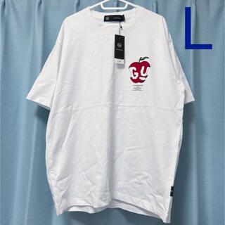 ジーユー(GU)のGU UNDERCOVER ビッググラフィックT 5分袖 ホワイト L(Tシャツ/カットソー(半袖/袖なし))