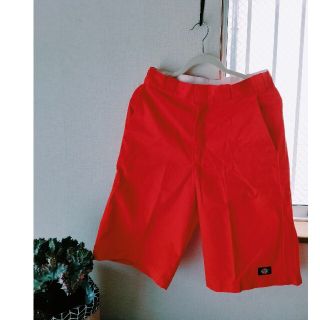 ディッキーズ(Dickies)のDickies　ディッキーズ　ショートパンツ　オレンジ　美品　30(ショートパンツ)