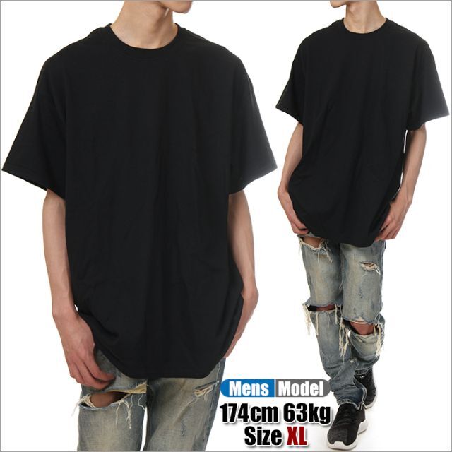 GILDAN(ギルタン)の【新品】２枚セット　ギルダン 半袖 Tシャツ XL 黒 GILDAN  メンズのトップス(Tシャツ/カットソー(半袖/袖なし))の商品写真