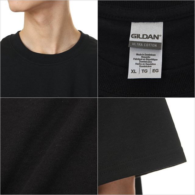 GILDAN(ギルタン)の【新品】２枚セット　ギルダン 半袖 Tシャツ XL 黒 GILDAN  メンズのトップス(Tシャツ/カットソー(半袖/袖なし))の商品写真