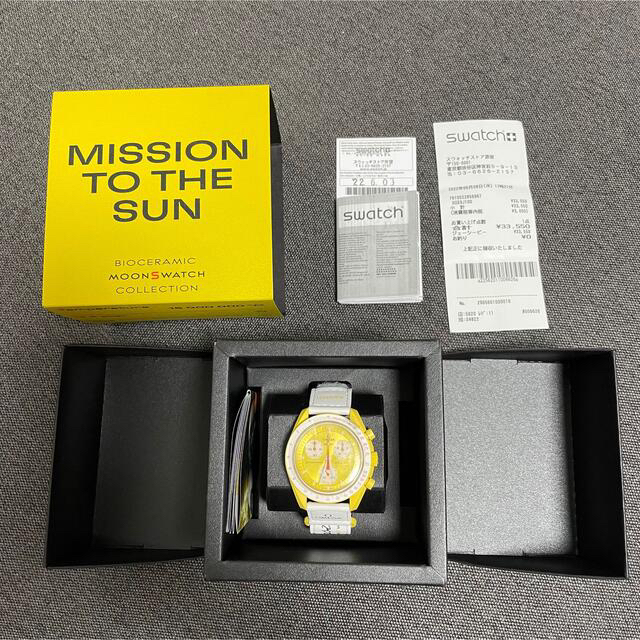 swatch(スウォッチ)の値下　OMEGA SWATCH mission to the sun 新品未使用 メンズの時計(腕時計(アナログ))の商品写真