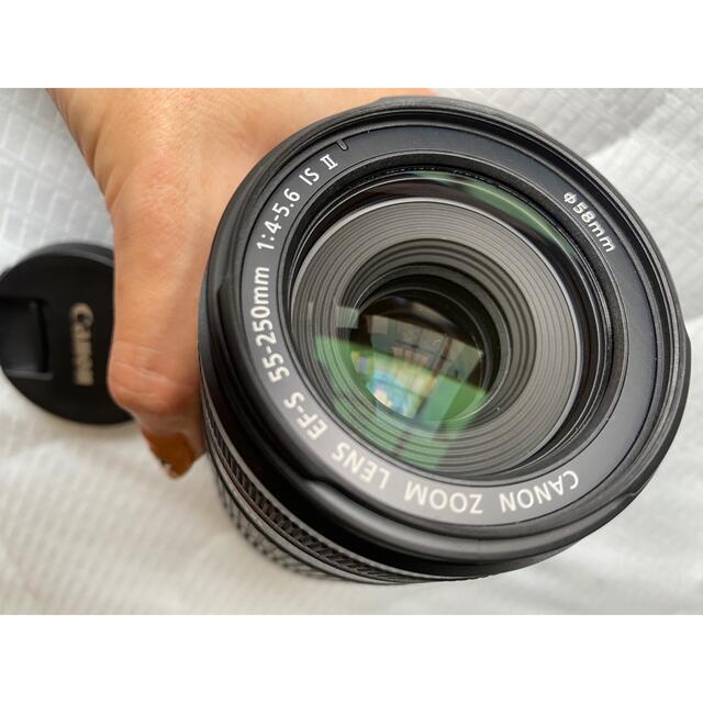 美品！Canon純正望遠レンズ EF R55-250 f4-5.6 ISⅡ-