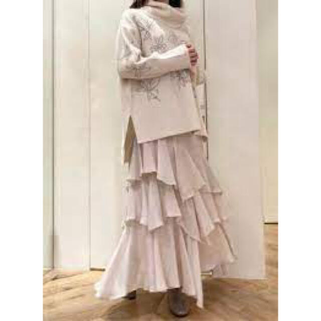SNIDEL(スナイデル)のsnidel ボリュームフレアスカート レディースのスカート(ロングスカート)の商品写真