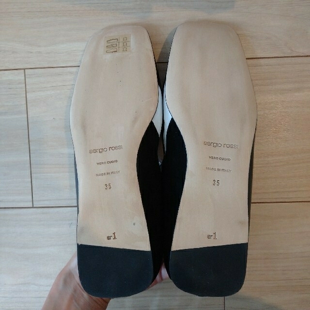 Sergio Rossi(セルジオロッシ)の【新品未使用】Sergio Rossi sr1 slipper レディースの靴/シューズ(ローファー/革靴)の商品写真