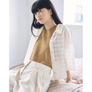 TODAYFUL シアーチェックシャツ 22SSの通販 by ☺︎