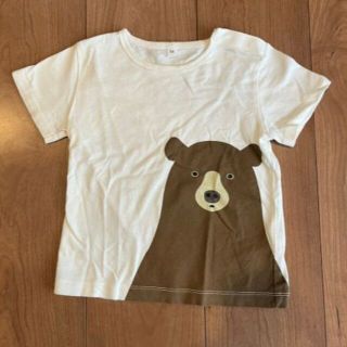 ムジルシリョウヒン(MUJI (無印良品))の無印良品　半袖アニマルプリントＴシャツ　90センチ(Tシャツ/カットソー)