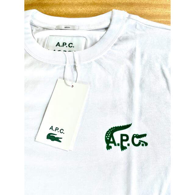 今期A.P.C.×ラコステ コラボ スモールロゴTシャツ各サイズ有 apc 今期A.P.C.×ラコステ コラボ スモールロゴTシャツ各サイズ有 apc