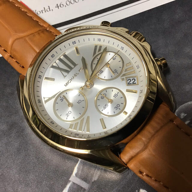 Michael Kors(マイケルコース)の本物マイケルコース*稼働品クロノusedです レディースのファッション小物(腕時計)の商品写真