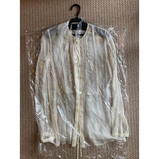 【美品】ヴァレンティノ☆パイピングシルクブラウス