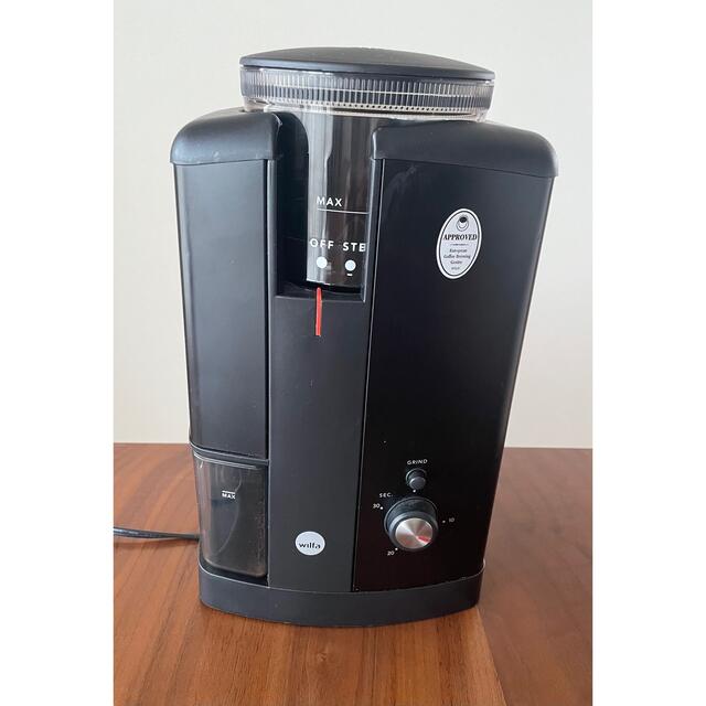 Wilfa Svart Aroma コーヒーグラインダー CGWS-130B 電動式コーヒーミル