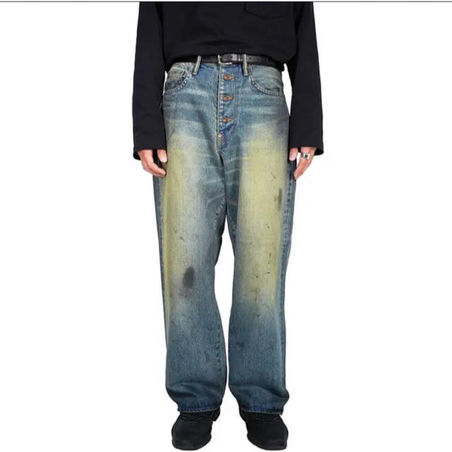 予約販売品】 SUGARHILL OILED FADE DENIM PANTSサイズ30の通販 by