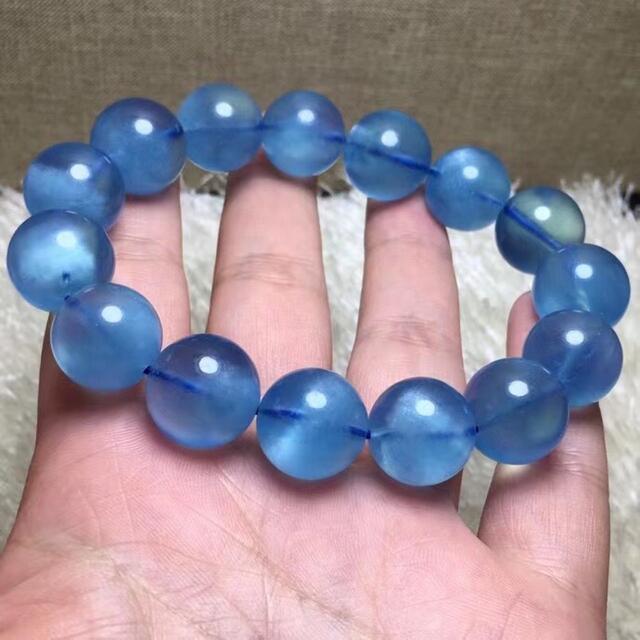 ⭐︎【天然】アクアマリン ブレスレット 15.2mm | diamundialfuturos