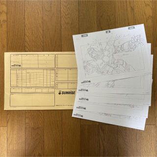 ガンダム　ククルスドアンの島　複製原画　5枚セット(イラスト集/原画集)