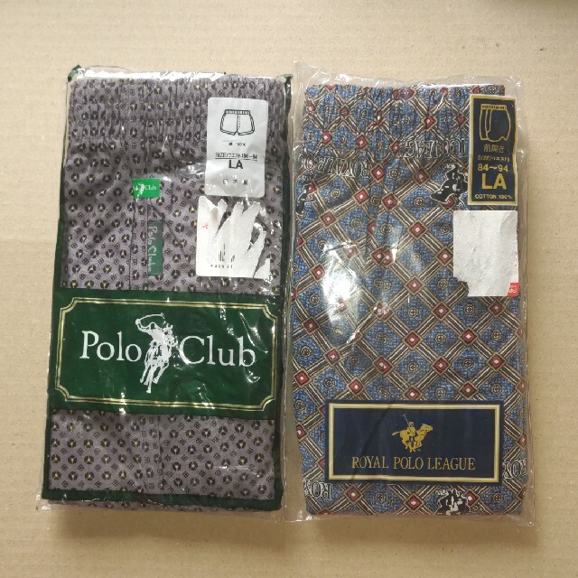 Polo Club(ポロクラブ)のトランクス　Lサイズ 　２枚組 メンズのアンダーウェア(トランクス)の商品写真