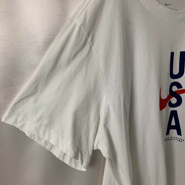 NIKE(ナイキ)の希少 OLD NIKE ナイキ USA プリントTシャツ ビッグサイズ ロゴT メンズのトップス(Tシャツ/カットソー(半袖/袖なし))の商品写真