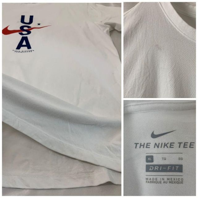 NIKE(ナイキ)の希少 OLD NIKE ナイキ USA プリントTシャツ ビッグサイズ ロゴT メンズのトップス(Tシャツ/カットソー(半袖/袖なし))の商品写真