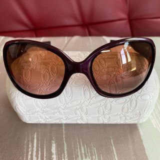 オークリー(Oakley)のOAKLEY オークリー　レディース サングラス　美品　アメジストカラー(サングラス/メガネ)