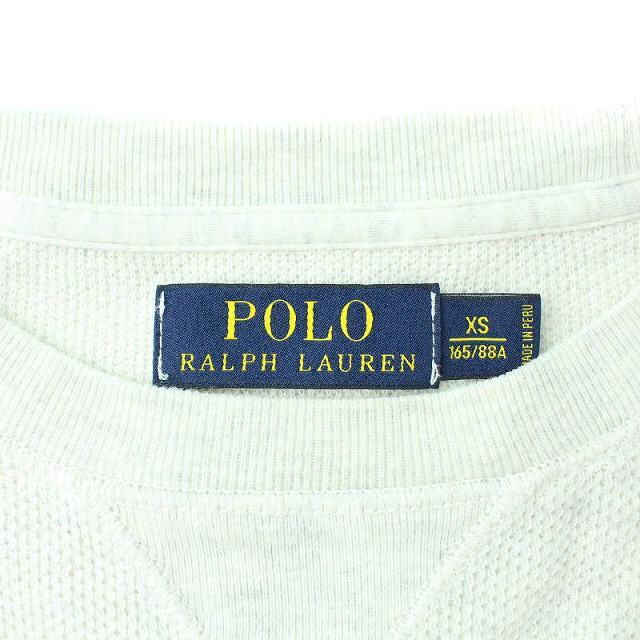 POLO RALPH LAUREN(ポロラルフローレン)のポロ ラルフローレン トレーナー 長袖 クルーネック ポニー刺繍 コットン XS レディースのレディース その他(その他)の商品写真