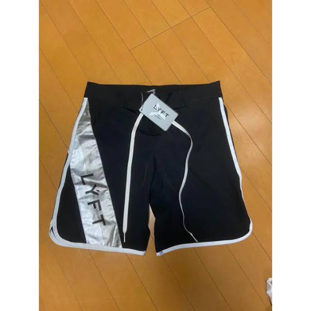 LÝFT STAGE SHORTS - BLACK メンズの水着/浴衣(水着)の商品写真