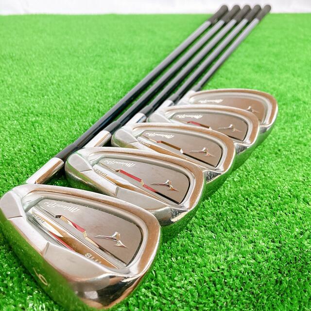 軽量+ストレッチ性+吸水速乾 新品未使用 MIZUNO Pro Ti18 アイアン5本