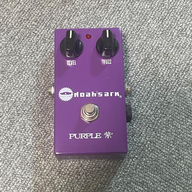 出品23日まで noah'sark FUZZ purple 紫　エフェクター 楽器のギター(エフェクター)の商品写真